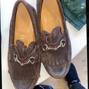 Gucci Boys Brown Loafers